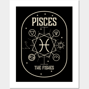 Pisces Posters and Art